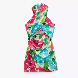 Zara Floral Print Dress
